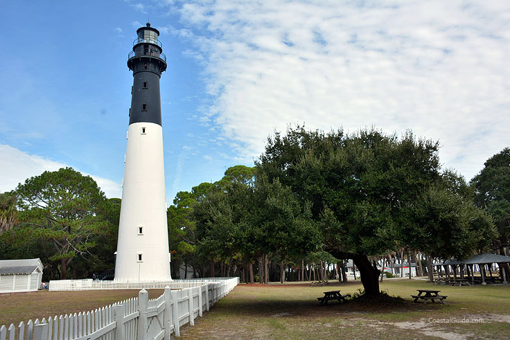 Lighthouse at Hunting island State Park