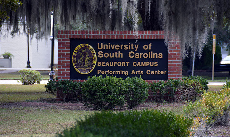 University of South Carolina Beaufort welcome sign