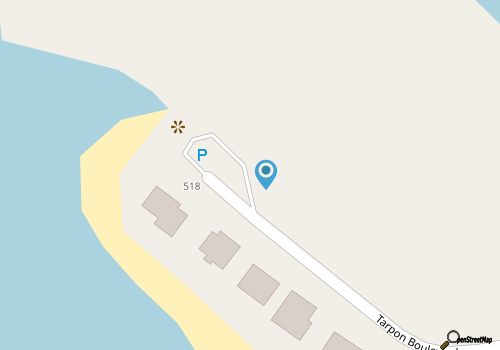 517 Tarpon Blvd - The Sunset Fripp map location