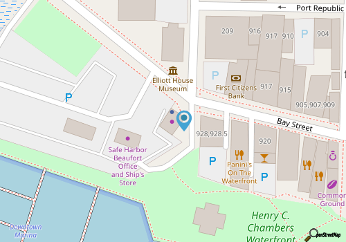 Ghost Tour map location