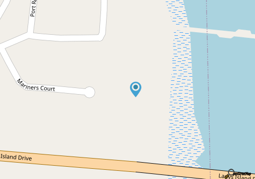 High Tides & Positive Vibes 2BR Riverfront Cottage map location