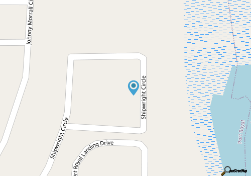 Spanish Moss Oasis by Port Royal Landing Marina map location