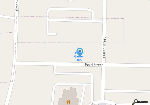 Hilton Garden Inn Beaufort map location
