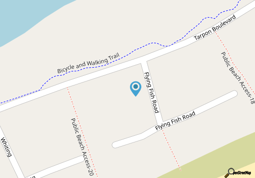 Walk to Beach, Golf Cart Included, Pets Considered - 701 Flying Fish map location