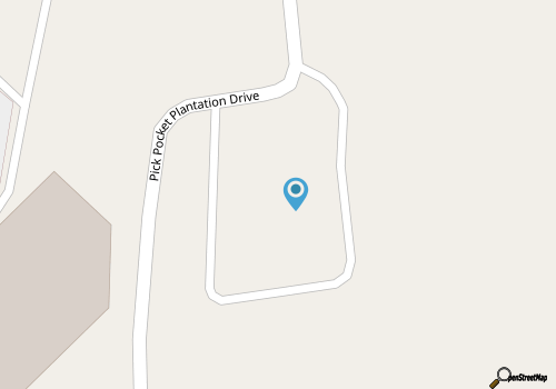 Hampton Inn Beaufort map location