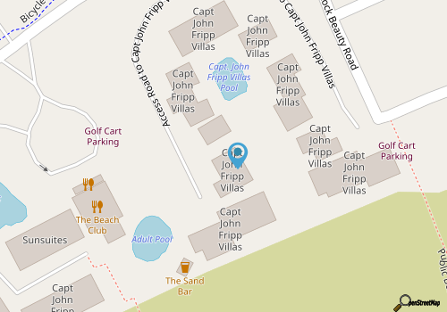 New to VRBO - Resort Access Always Included! Golf Cart Included! map location