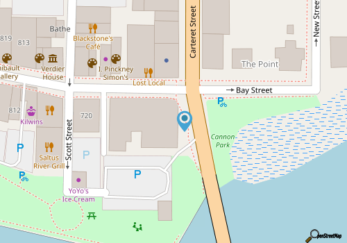 The Overlook on Bay St map location