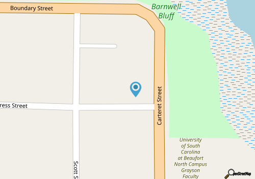 Perfect In Historic Downtown Beaufort + Discounts & Bikes. GREAT Reviews, (A+)! map location