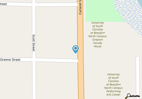 New! Modern apartment in Historic District map location