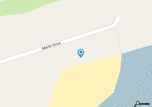 Oceanfront, Private beach access, Golf Cart Included - 799 Marlin Drive map location