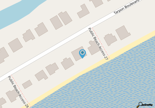 452 Tarpon Blvd-Sandy Toes map location