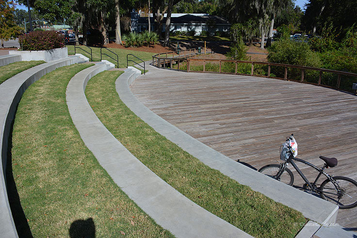 Cypress Wetlands ampitheater in Port Royal SC