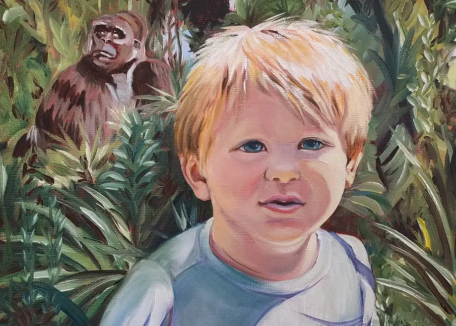 Portrait Painting in Oils