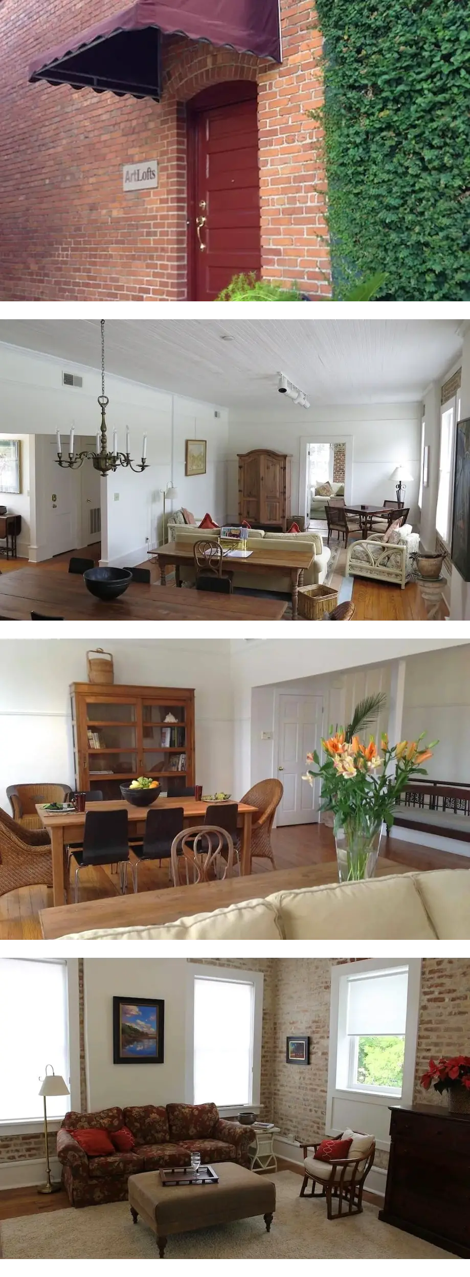 ArtLoft Historic Loft Apartment located in the heart of Downtown Beaufort