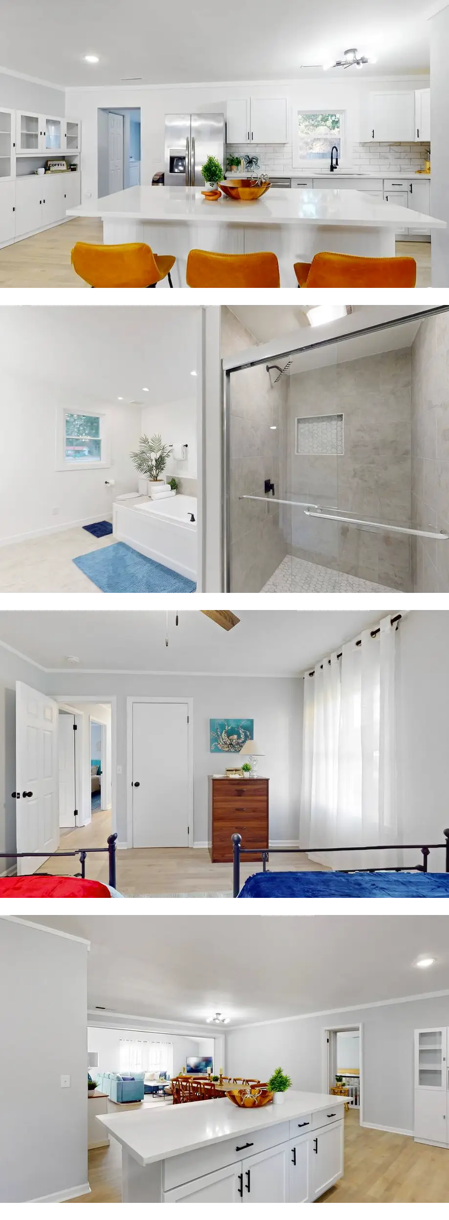 Remodeled cozy ocean themed home with ou...
