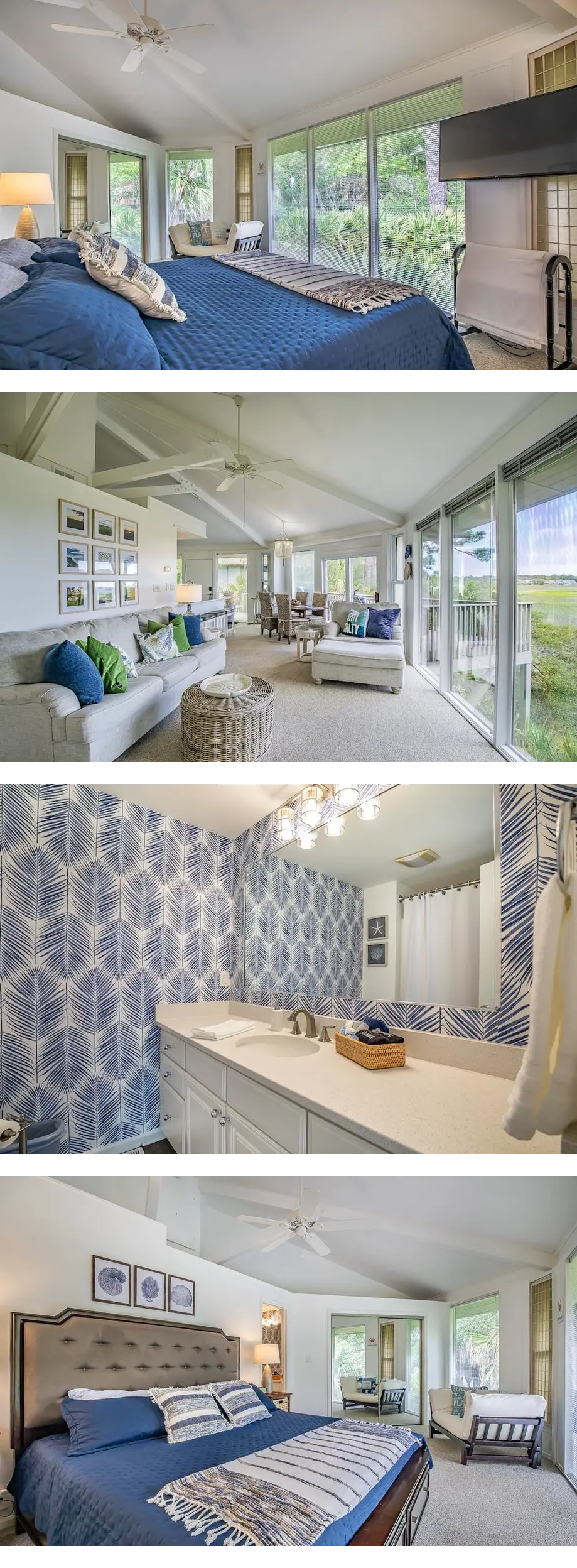 Private Marsh-front Home with View