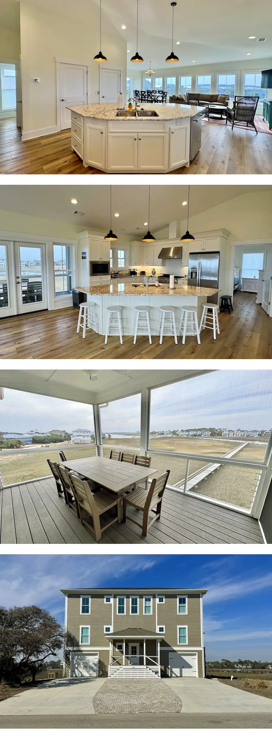 NEW Custom Built Waterfront Canal Home w...