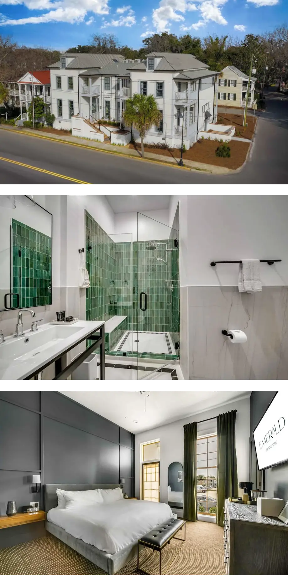 King Suite at The Emerald, Spa Bathroom ...